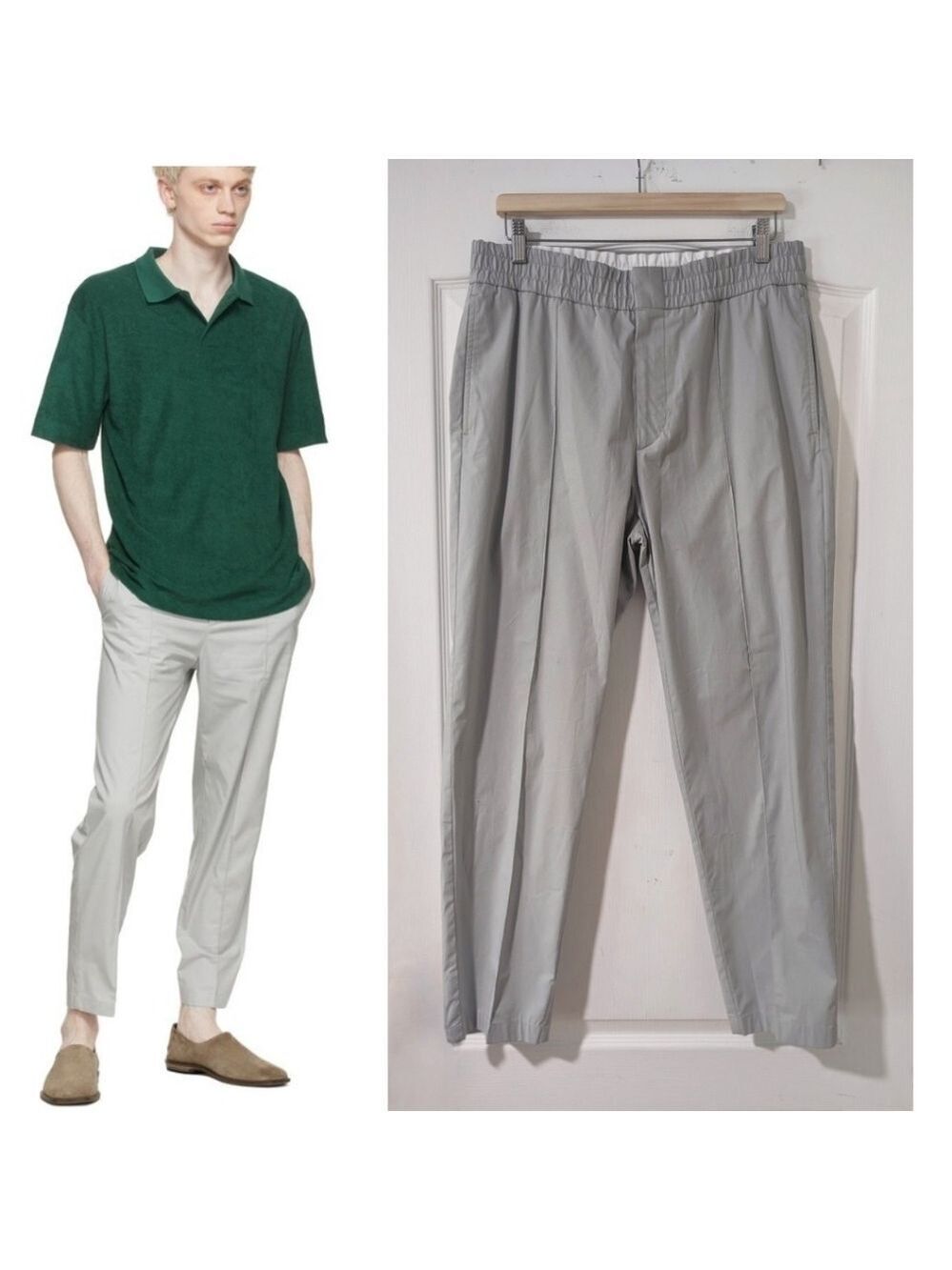 NWT Tiger of Sweden | Men's Sosa Trousers in Morning Grey